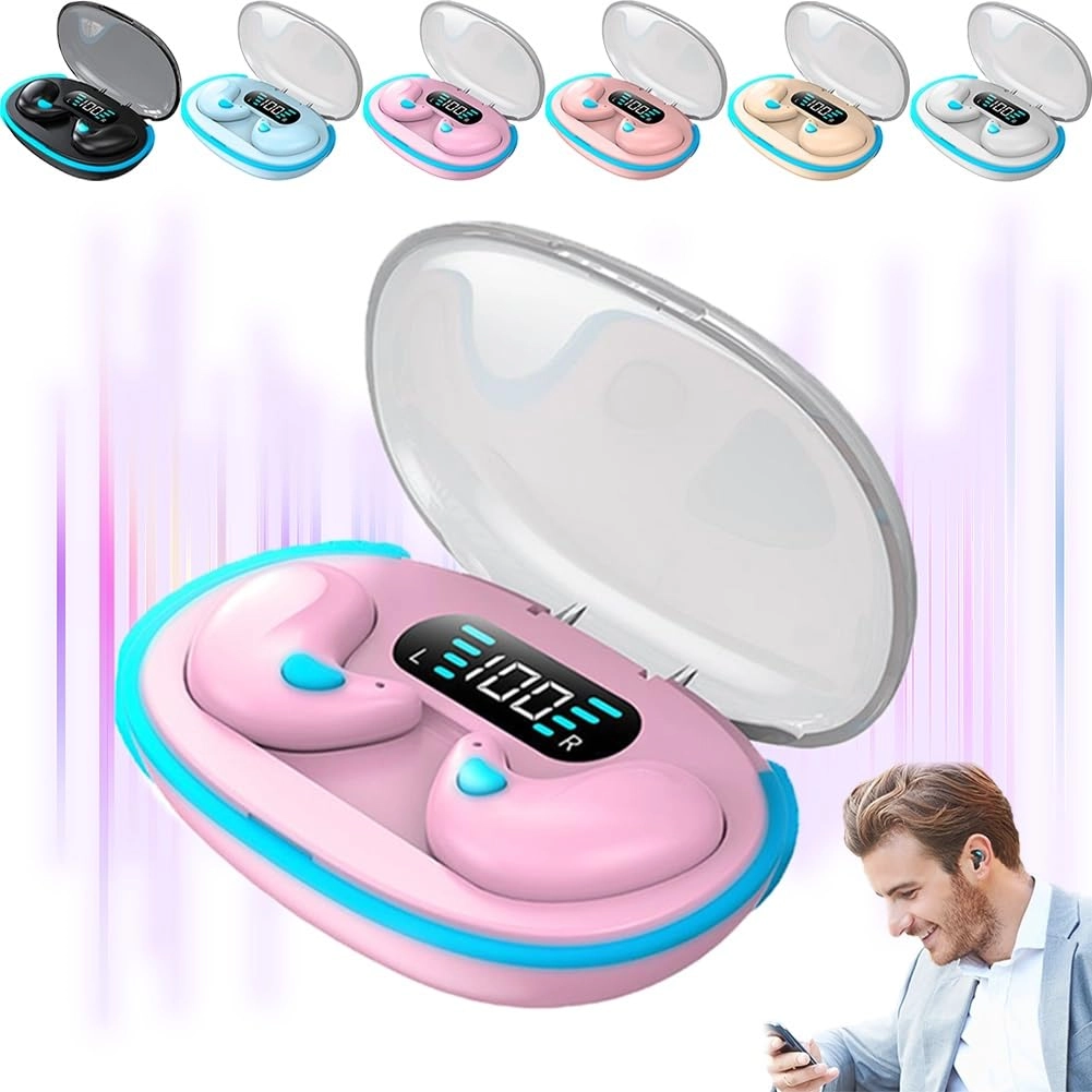 Bone Conduction Sleep Bluetooth Headset - Wireless Earbud