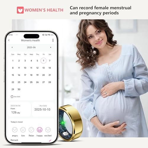 Smart Ring - Heart Rate SpO2 5ATM Waterproof