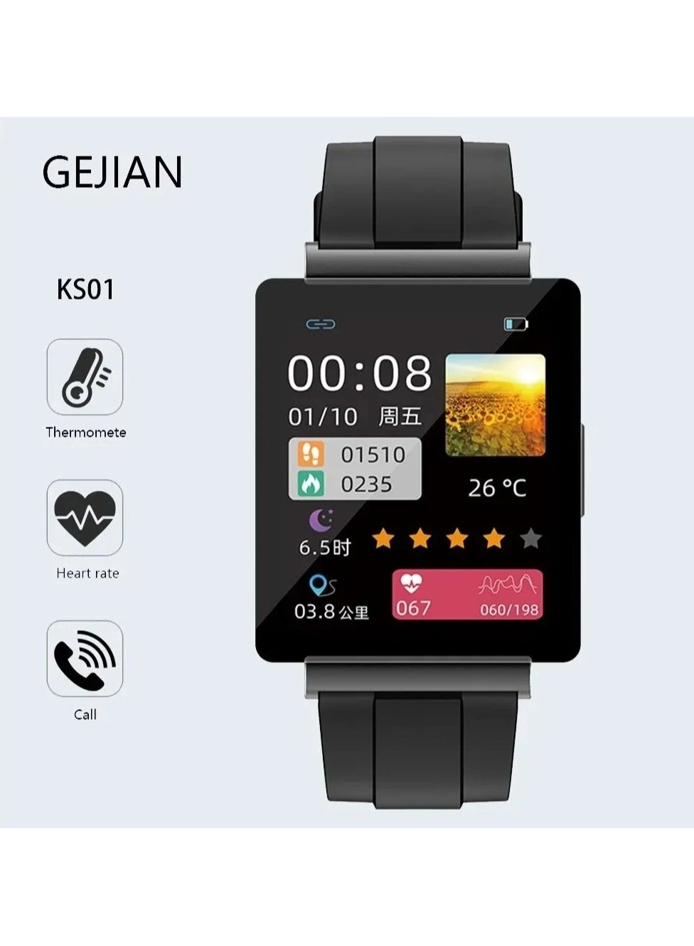 NFC Smart Watch Stainless Steel