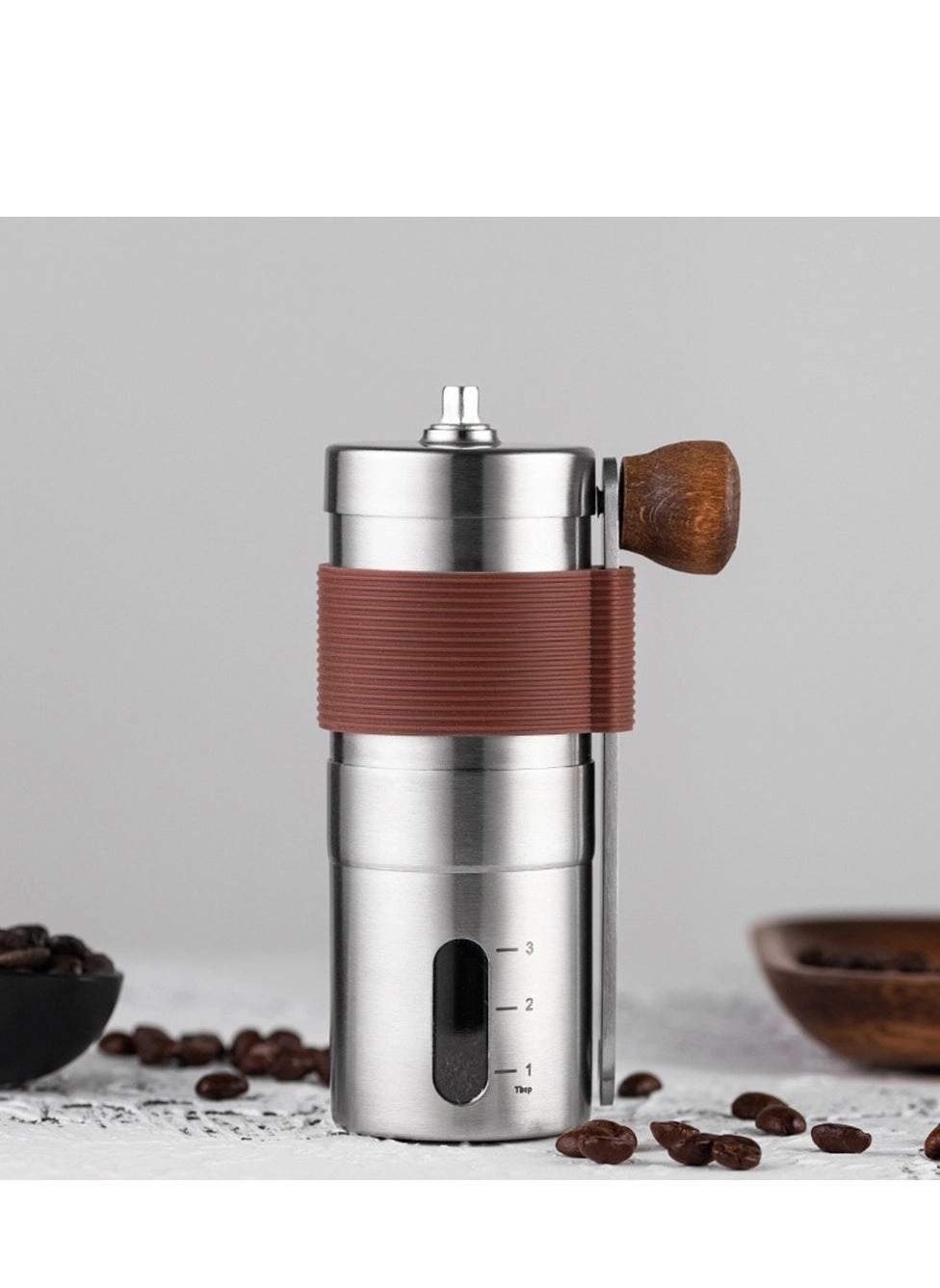 Household Coffee Bean Manual Grinder - six angle grinding core