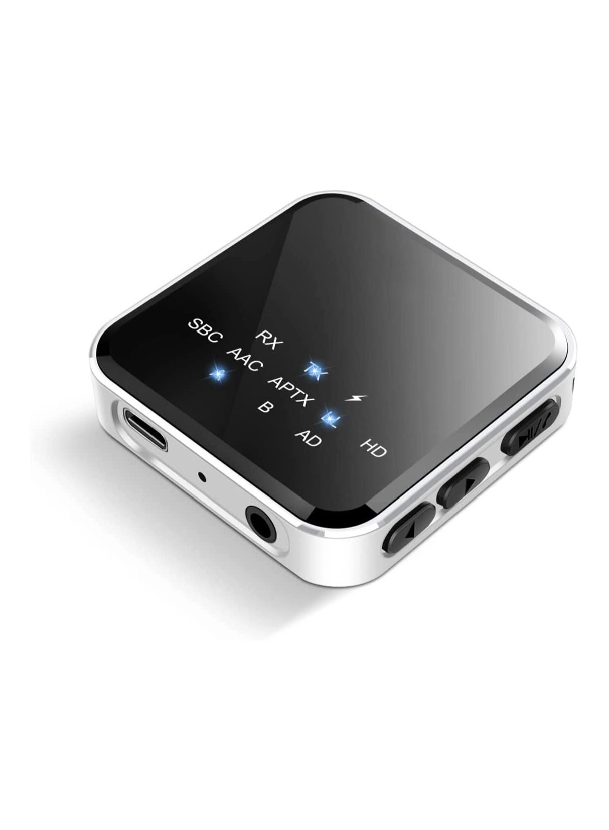 Bluetooth Adapter - 5.0 3.5mm Jack Aux built-in li-ion rechargeable 140mAh battery