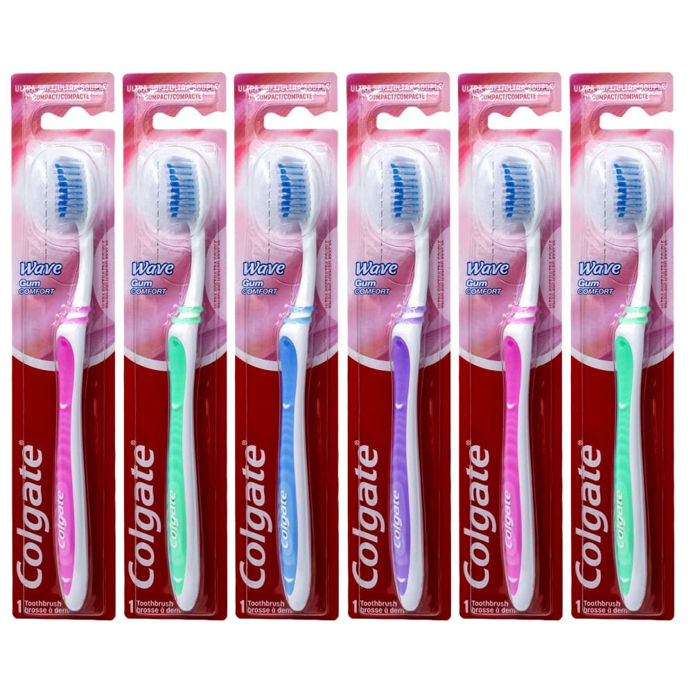 Colgate Wave Gum Comfort - Ultra Soft 6-Piece Pack