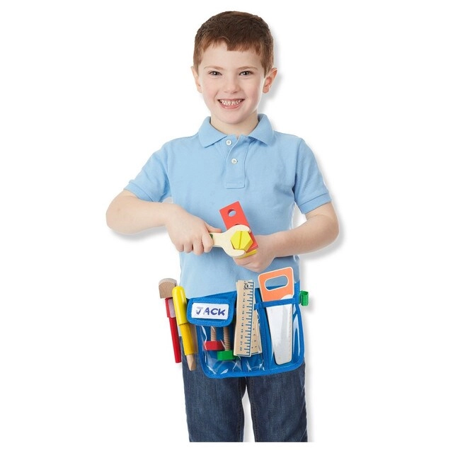 Deluxe Wooden Tool Belt Set
