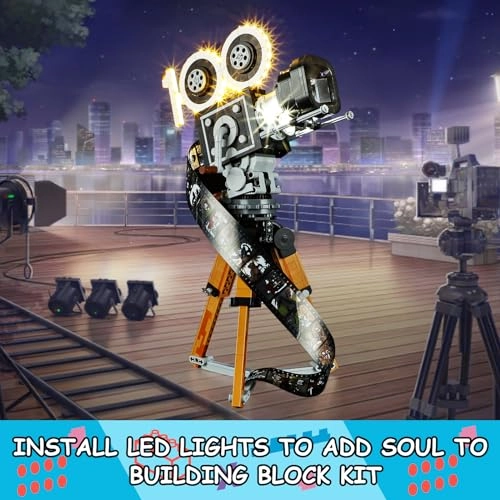 LED light for lego 43230 - Black Battery Powered