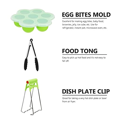 Cake Barrel + Pizza Pan + Silicone Mat + Metal Holder + Skewer Rack + Bread Shell + Food Tong + Silicone Mini Mitt Glove + Perforated Parchement Paper - Silicone Stainless Steel Carbon Steel 9 Pcs