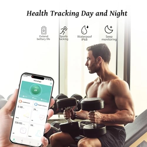 Smart Ring - Black Heart Rate