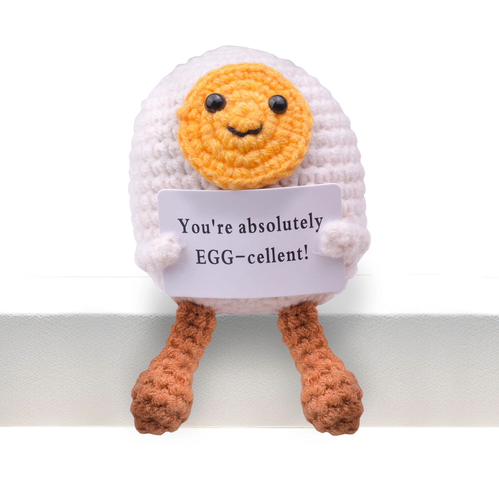 Mwmoeen Pocket Hug Egg - Crochet 5 x 4 x 1.62 cm