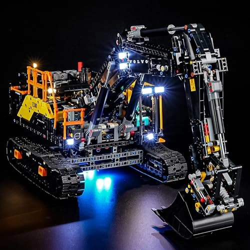 Light Set for LEGO 42215 Volvo EC500 Hybrid Excavator - Plastic 1