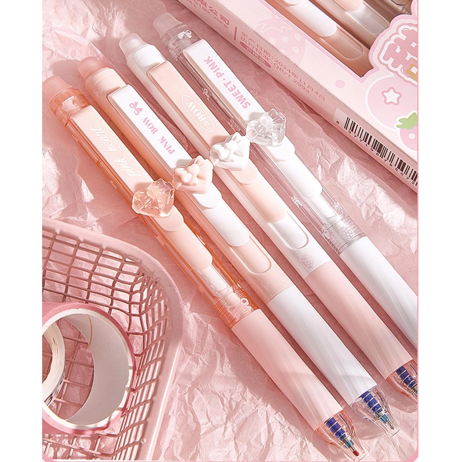 Cute Gel Pen - 4Pcs 0.5mm