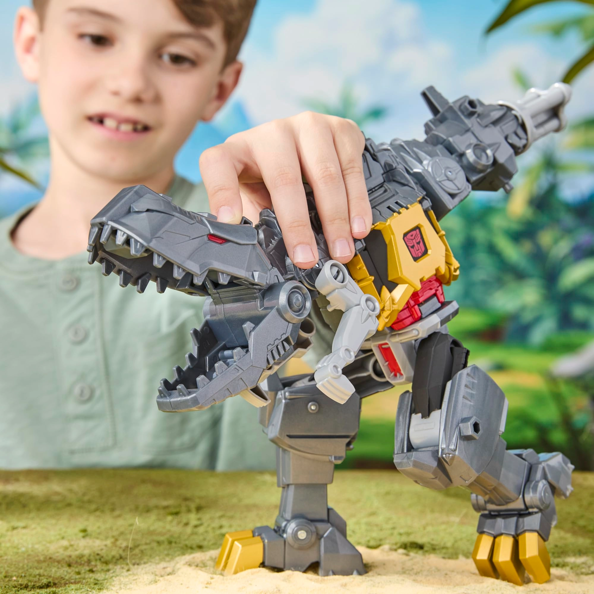 Cyberworld - 4 Steps Grimlock