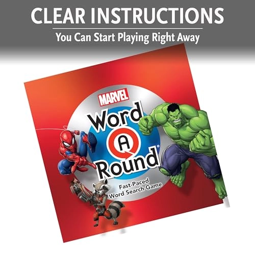 Marvel WordARound: Read The Word Around The Card