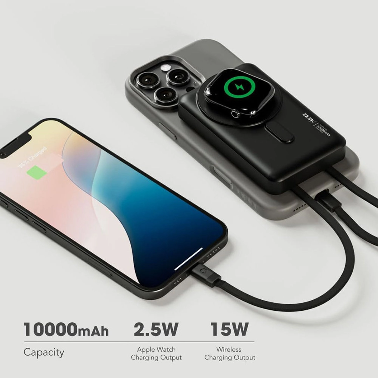 Corepod Ion - 10000Mah 15W Fast charging Wireless charging