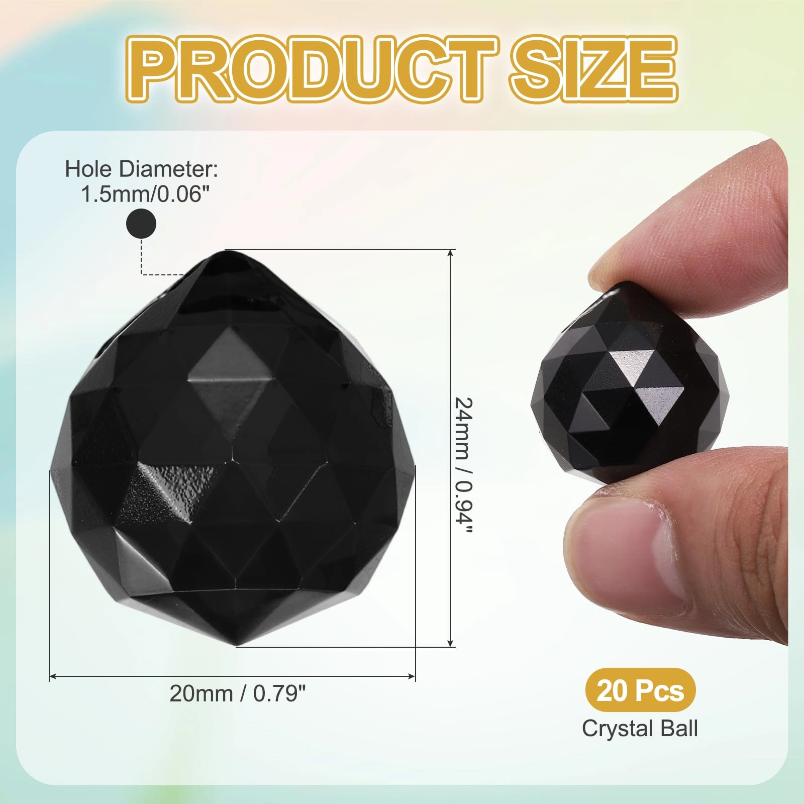 Crystal Ball Prism - K9 Crystal