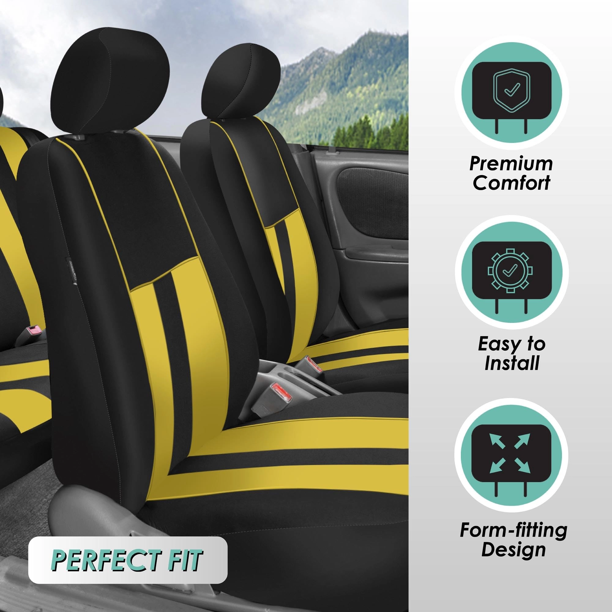 Car Seat Cover Full Set