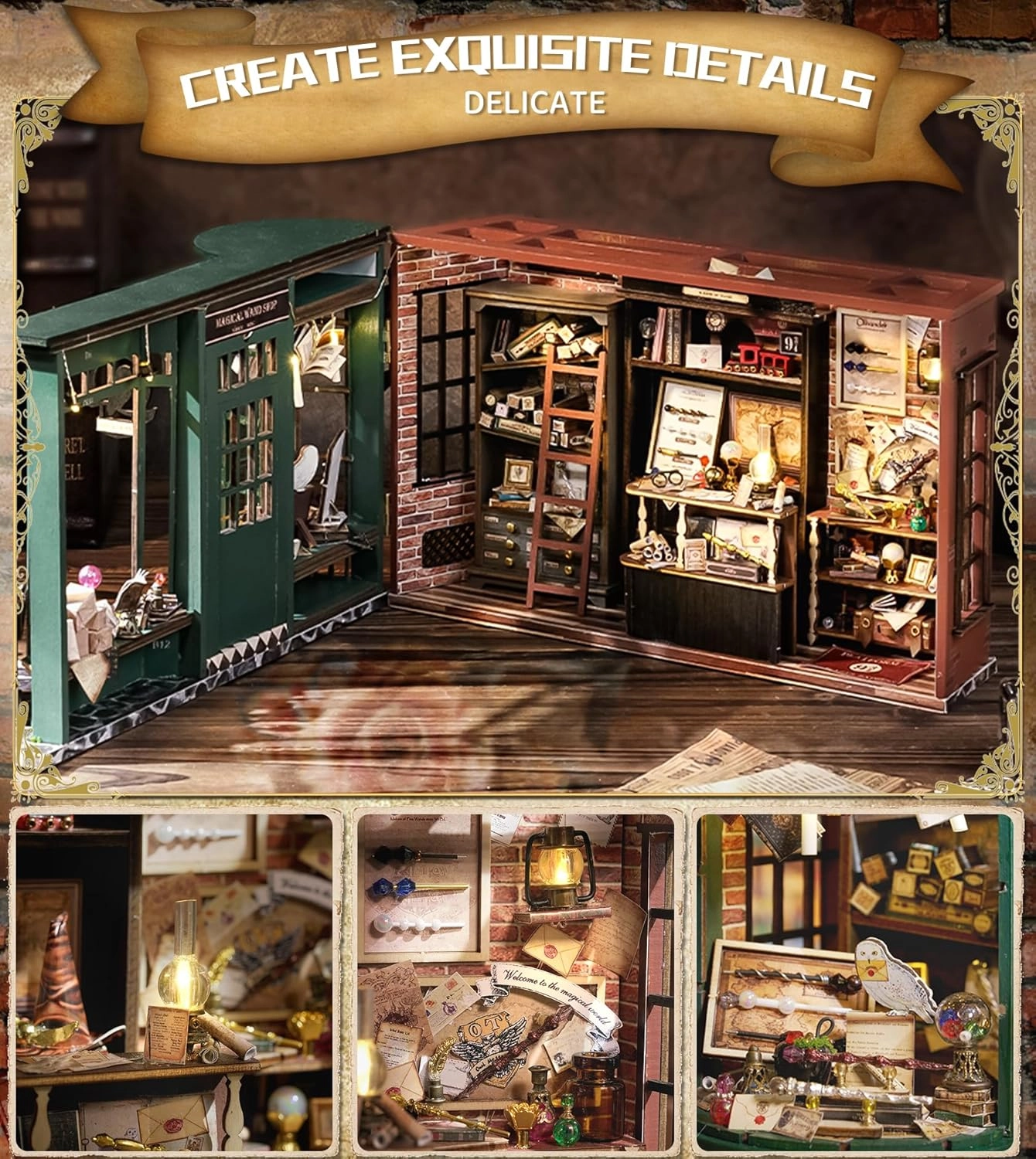 DIY Miniature Dollhouse Kit - 124 scale