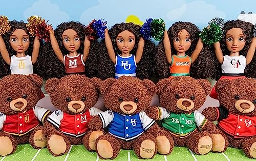 Alyssa Doll - 18-inch Tuskegee Cheer Captain Ages 3+