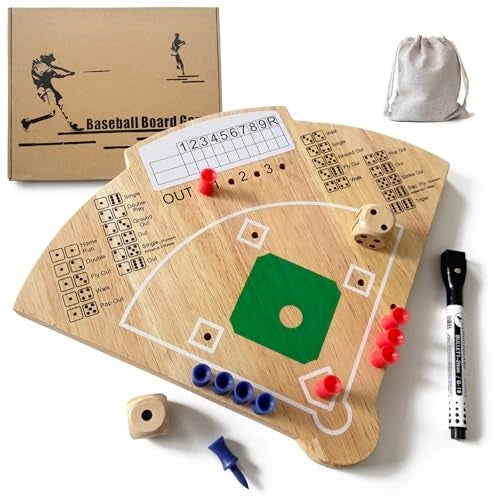 Deartisan Baseball Board Game - Oak