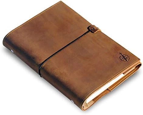 Black Mountain Company Leather Journal - Refillable A5 6 Ring
