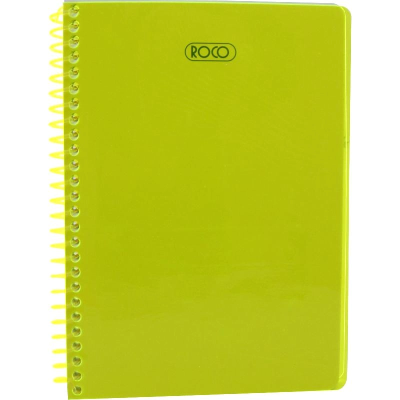 Neon A5 Spiral - Lined 100 Sheets