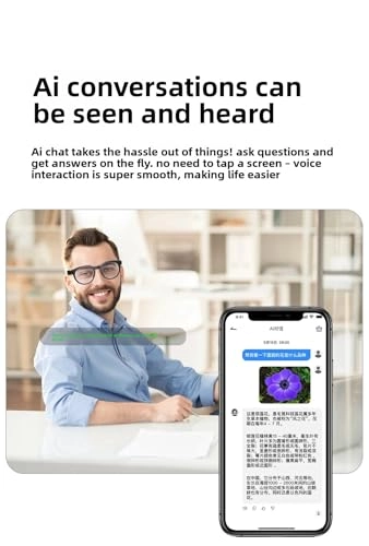 AI Smart Glasses - Real Time Translation Voice Assistant