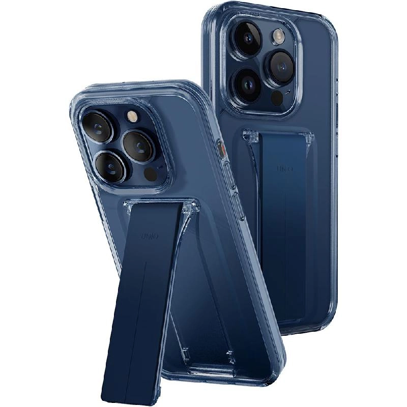 Uniq Hybrid Case Heldro Mount With Stand for Apple iPhone 15 Pro