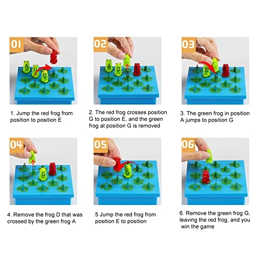 Frog Checkers Game - 3 years old and above 1 piece(s)