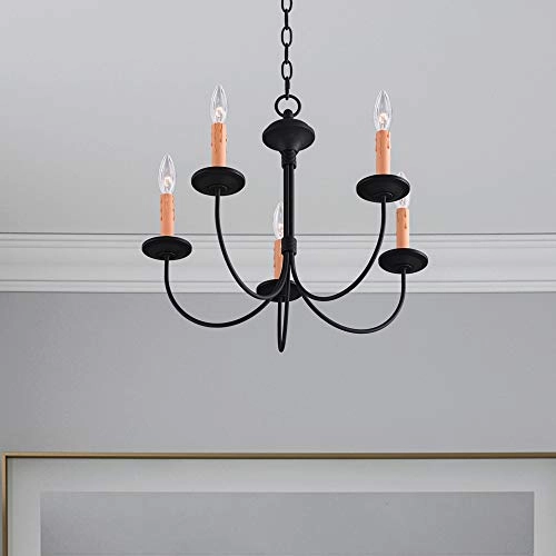 Heritage - 5 Light Black