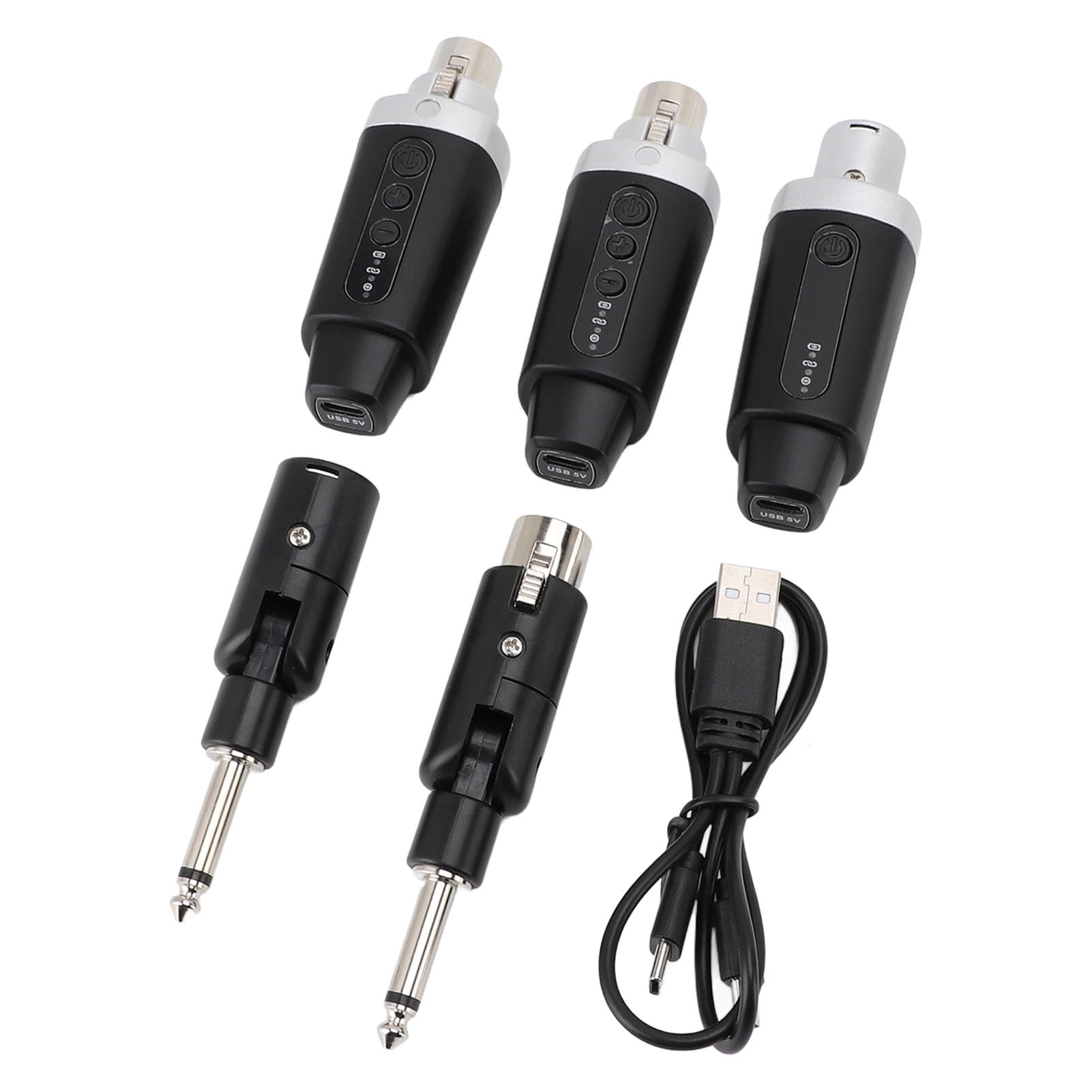 Zhjvihx UHF Wireless Microphone System - 2 UHF