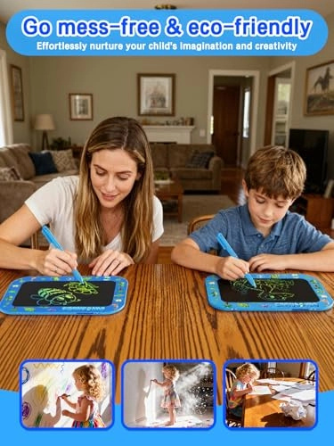 LCD Writing Tablet - 3-8 Years Old 4 pieces