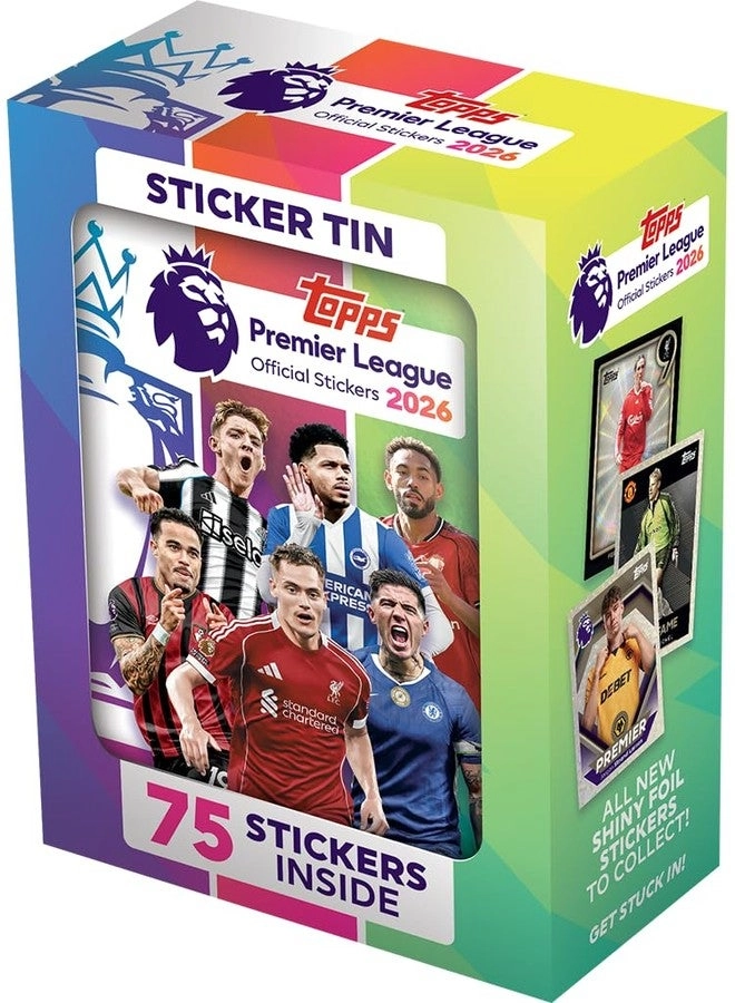 Topps Premier League Sticker Book 75 pcs
