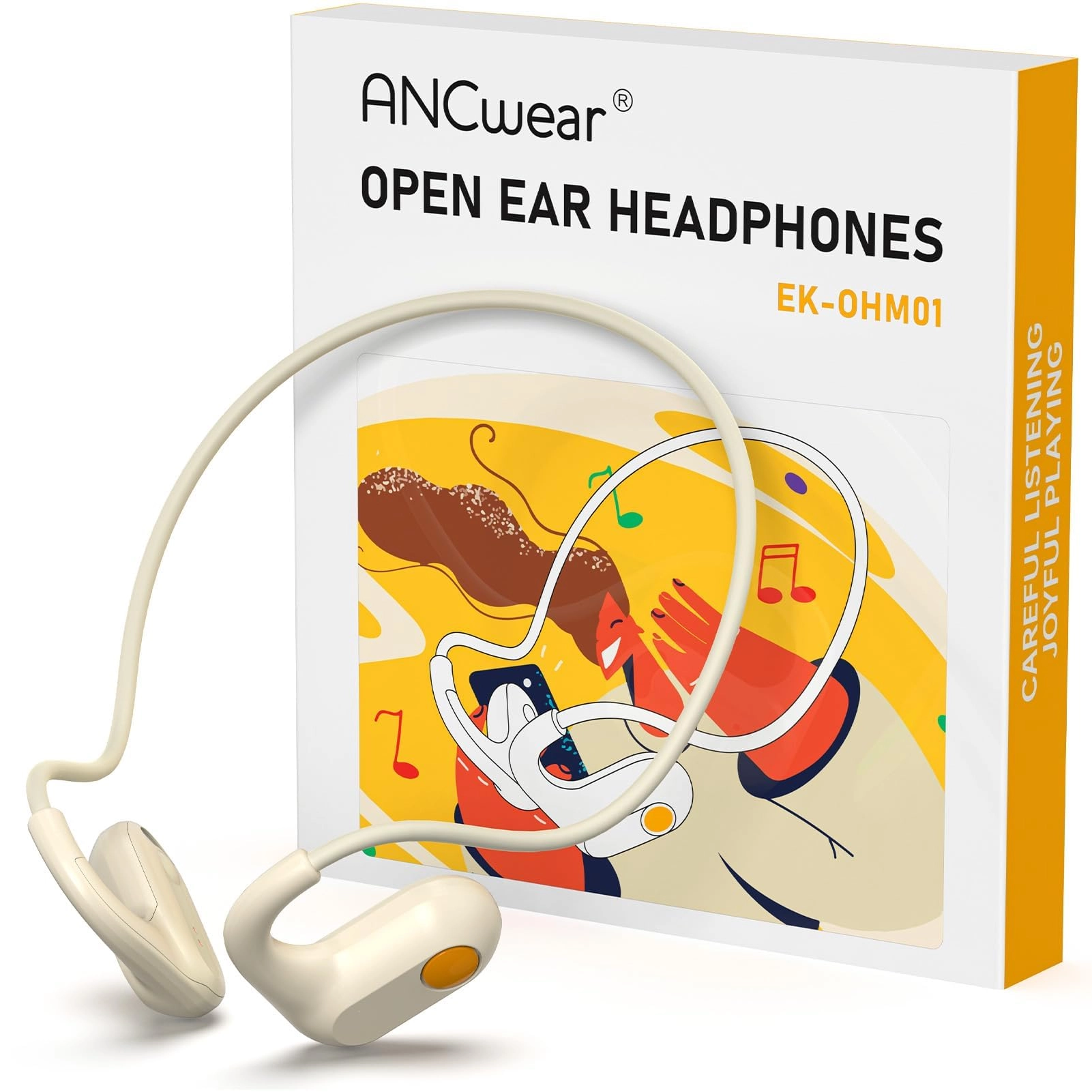 ANCwear Open-Ear Wireless Headphone