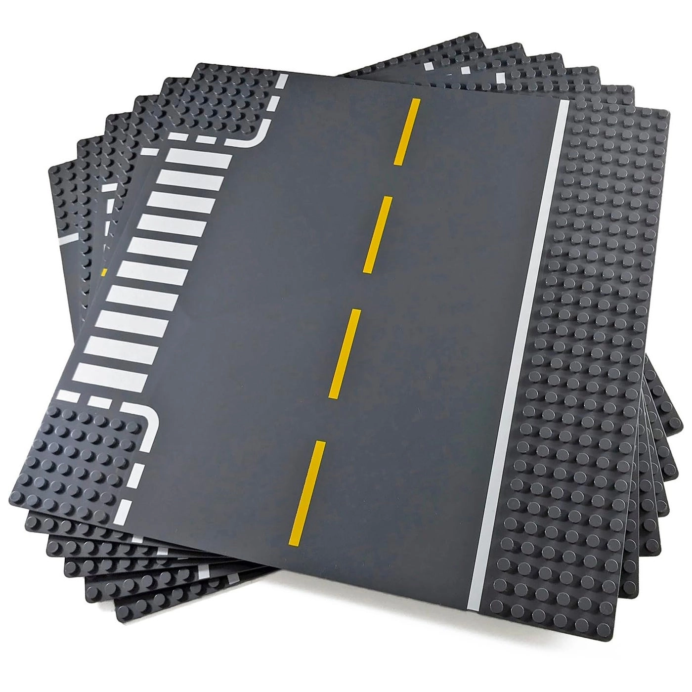 Apostrophe Games Road Baseplate - 6pcs