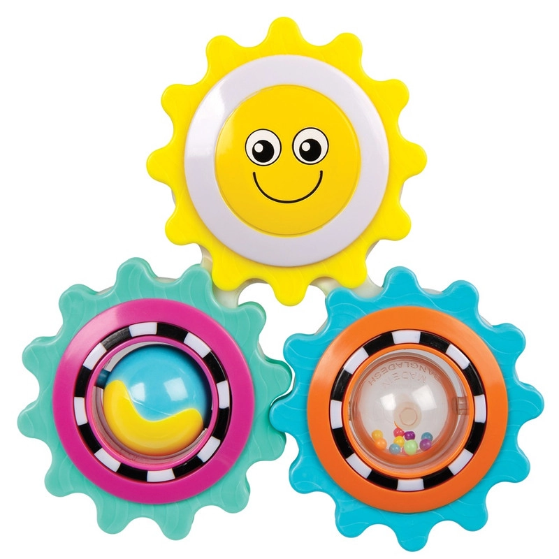 Playgro Twirly Trio - 9 months ABS + MABS + HDPE + PP + TPR + PET 1