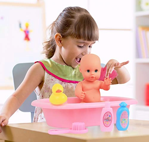 Baby Doll Bathtub - Multicolor 6pcs Ages 3+