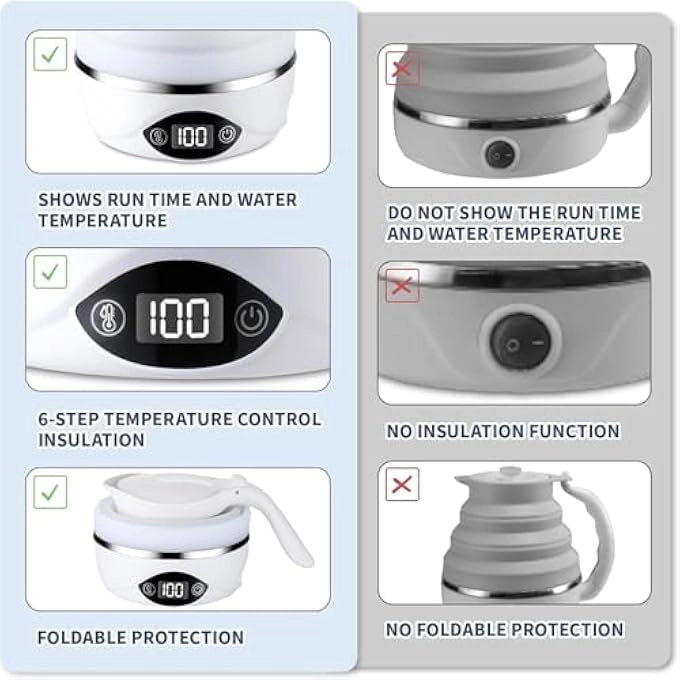 Portable Folding Electric Kettle