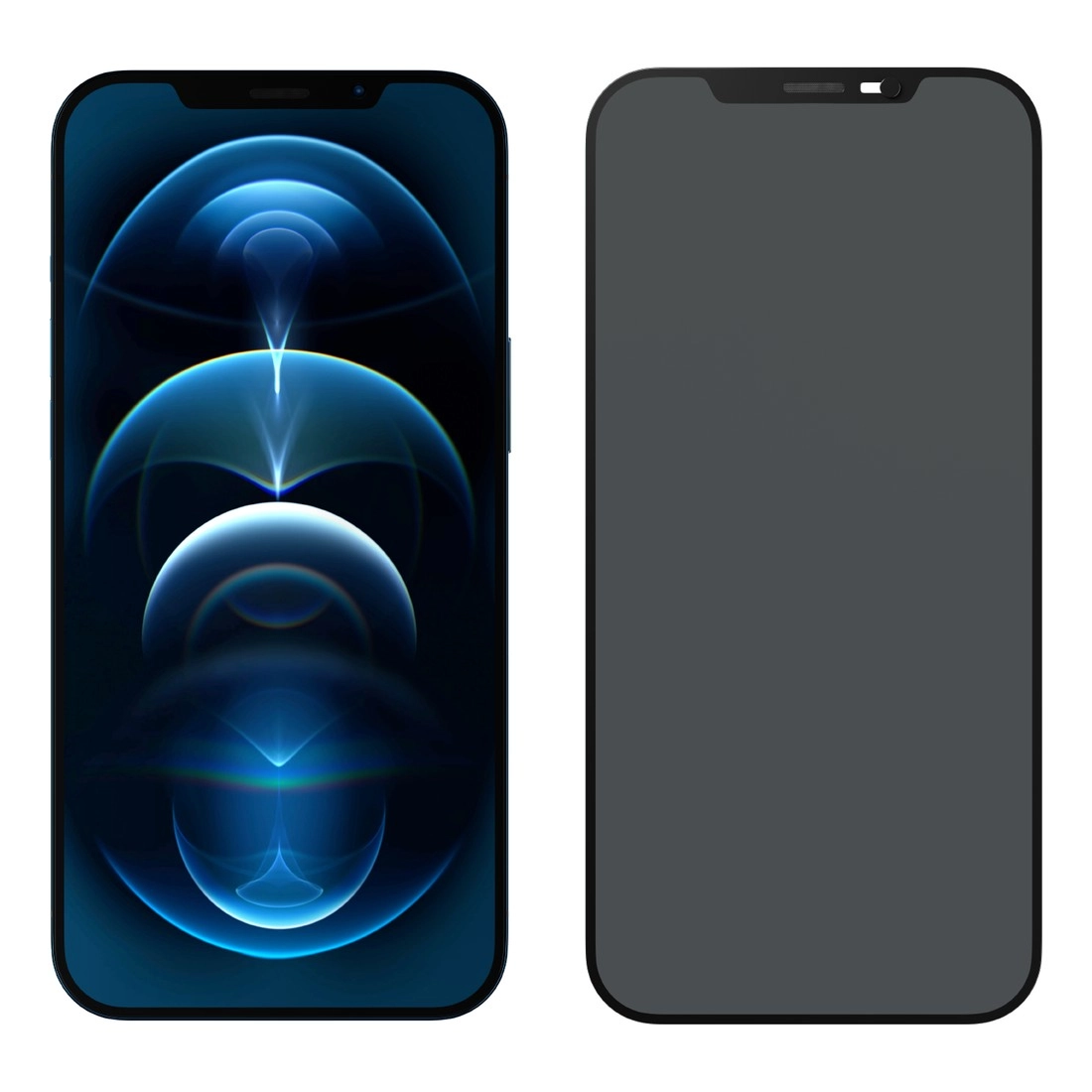 LEVELO Privacy Tempered Glass Screen Protector for iPhone 12 Pro