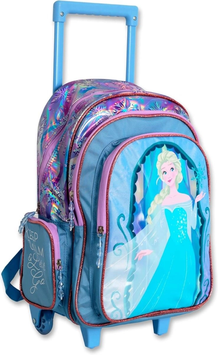 Frozen Keep Calm & Let it Go Trolley - 16-inch Multi Colour
