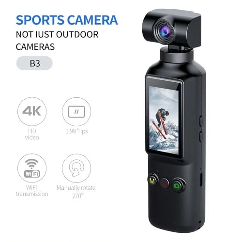 Mini Action Cam - 64GB 4K 30FPS