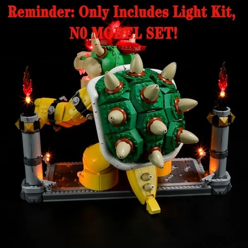 LED Lighting Kit - The Mighty Bowser 1 pcs Architecture