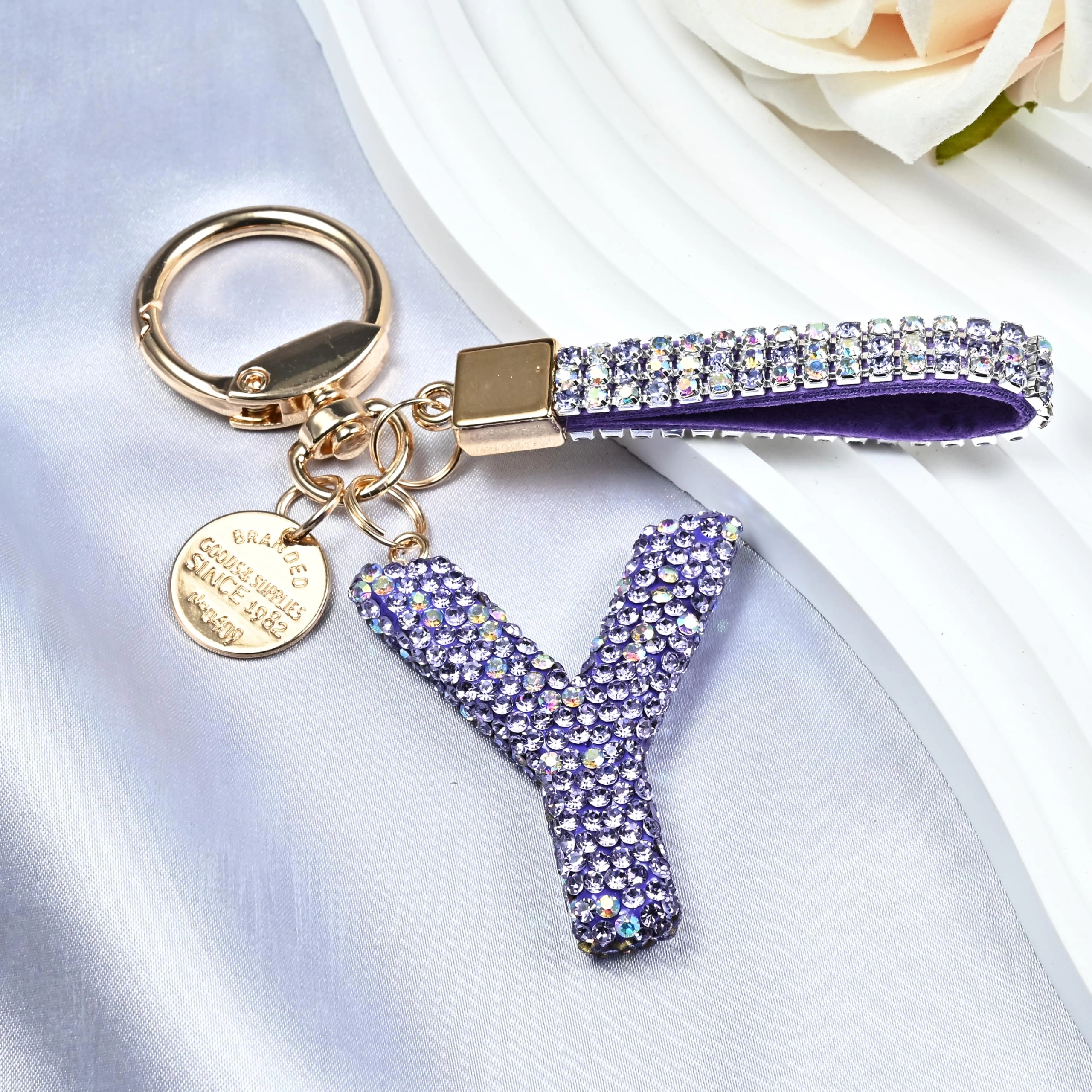 Initial Letter Keychain - Letter