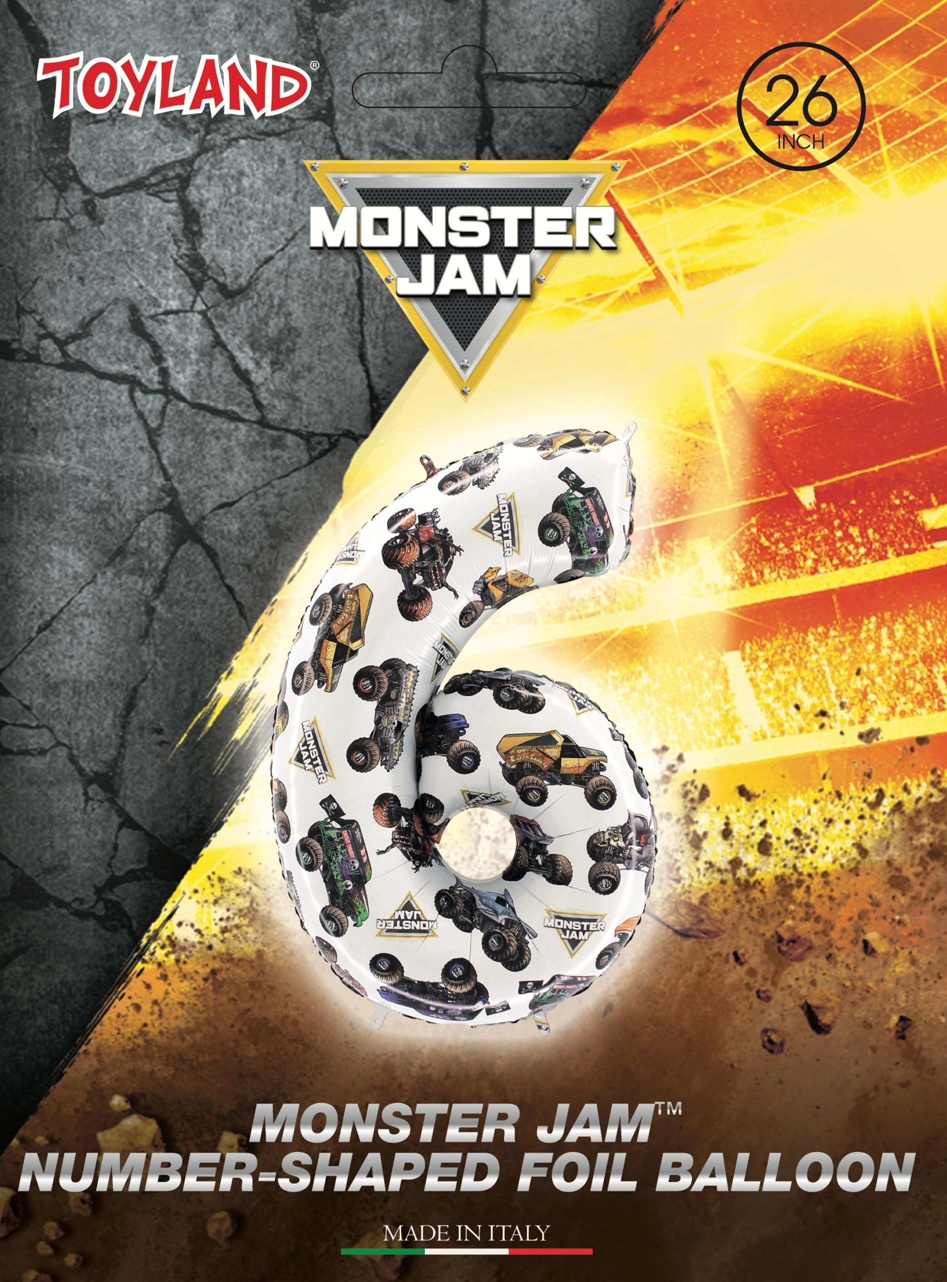Monster Jam Number 6 - 1.0 Count Birthday