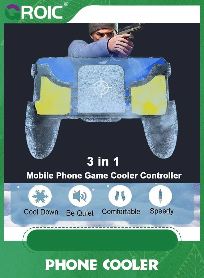 Mobile Phone Radiator Cooling Fan - Gaming Grip
