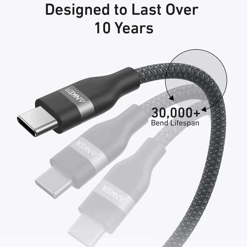 Charge Cable 240W USB-C to USB-C 1.8m Braided