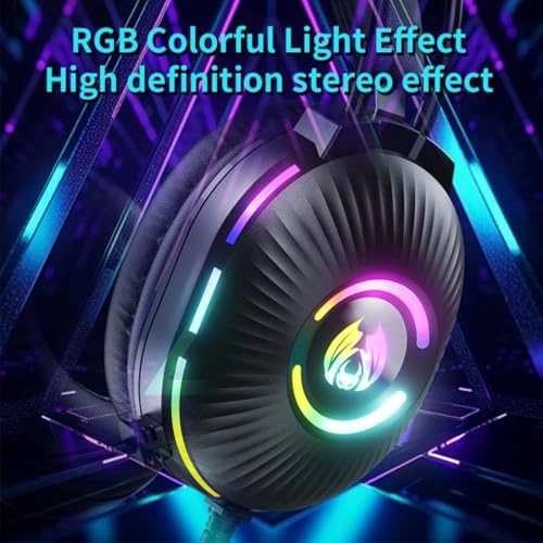 Gaming Headphones with Cat Ears Wired Headphone