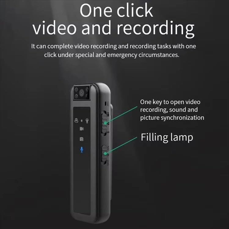 Mini Body Camera - HD 256GB