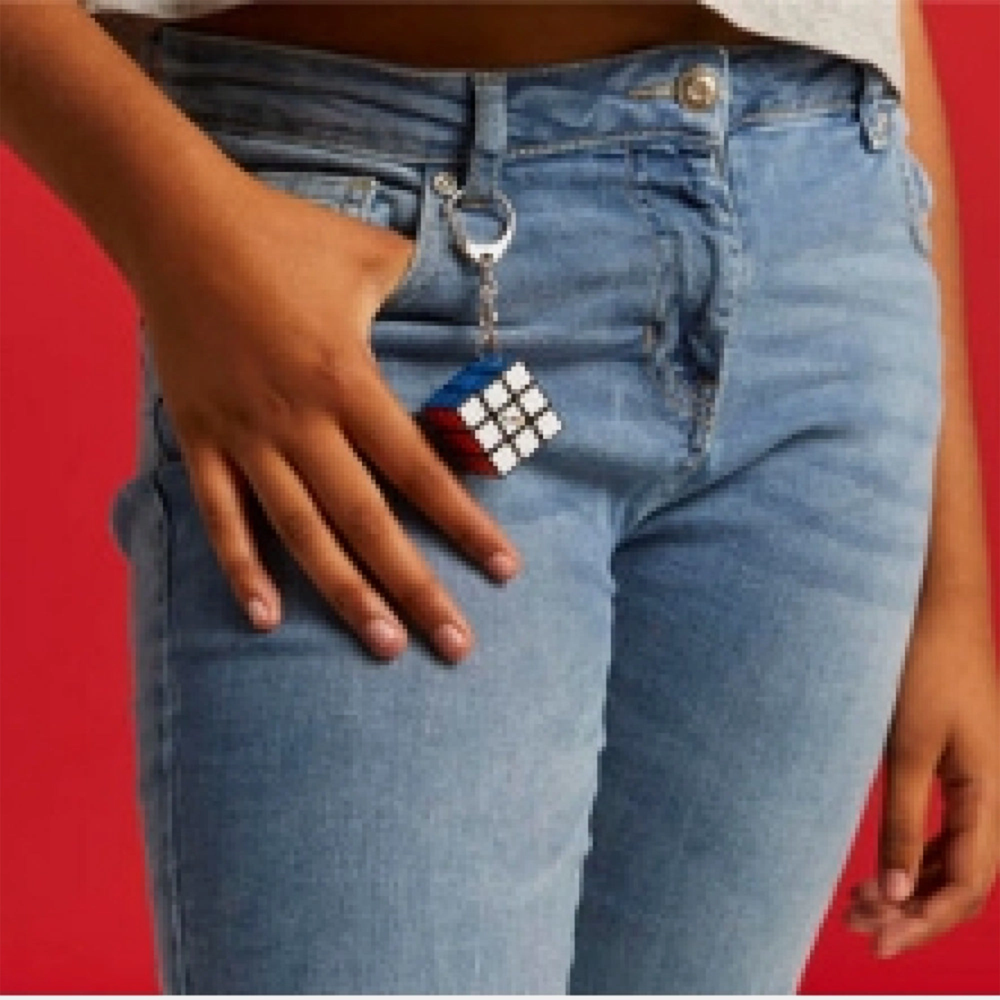 Cube - 3×3 Keychain