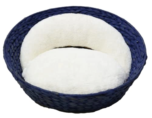 Green Basket - Fur, Suede