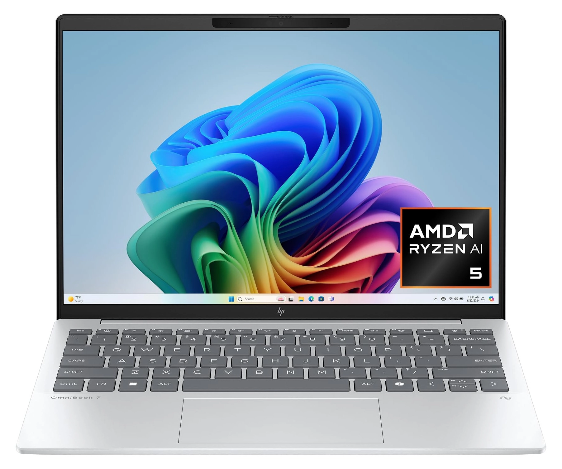 HP Omnibook 7 BZ6A8EA - 13.3'' Ryzen AI 5-340 16GB DDR5 512GB SSD