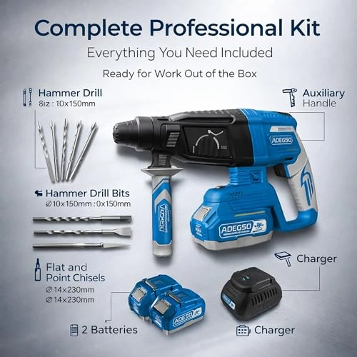 Brushless Cordless Drill Set