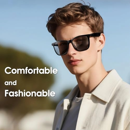 Smart Glasses - Bluetooth Open Ear Speaker Blue Light Blocking